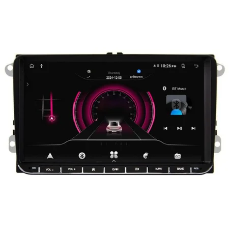 Radio navegador Seat, VW, Skoda, Android 15