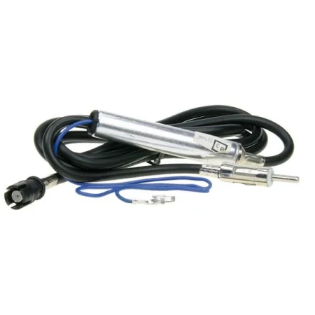 Adaptador de antena HC97(f) a DIN(m) para VW Polo 1999 2005, alimentación con conector Phantom de 12V