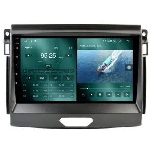 Radio navegador Ford Ranger, año 2015 2019, Android 15, CPU UIS7870, función pantalla dividida