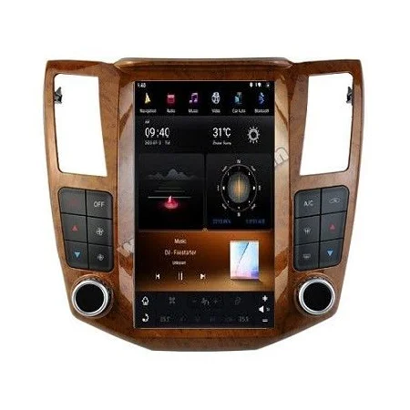 Navegador Lexus RX300/330/350/400H, año 2004 2008, color madera