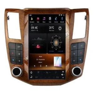 Navegador Lexus RX300/330/350/400H, año 2004 2008, color madera