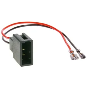 Cableado que permite conexión entre altavoces renovados a los de serie en Citroen C1, Peugeot 107, Toyota Aygo