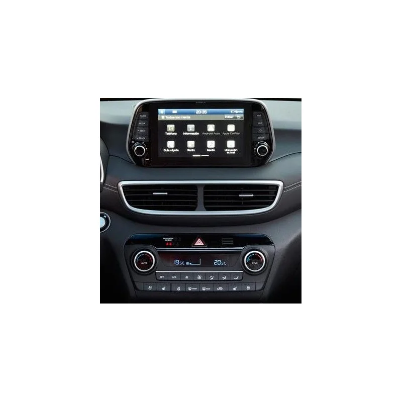 Radio OEM Hyundai Tucson 2019.
