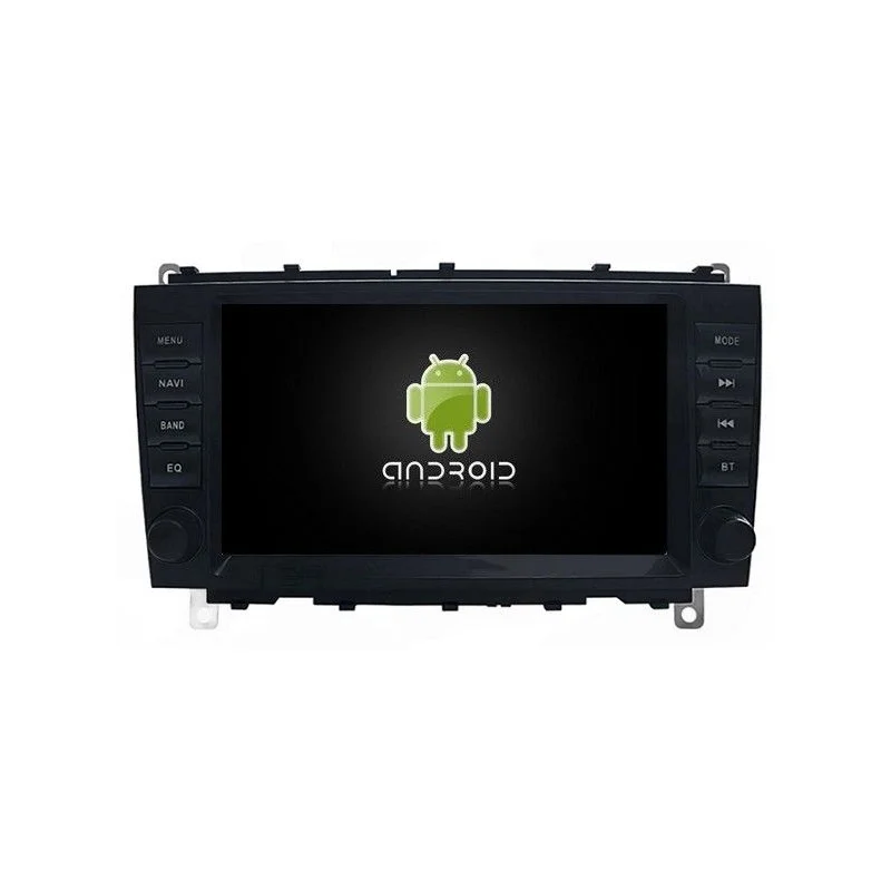 Radio navegador específico para Mercedes Benz clase CLK (2006 2009, Carplay&Android Auto inalámbrico, Android 14