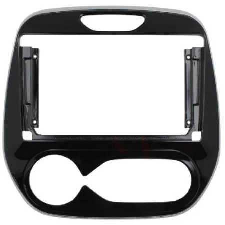 Marco para pantalla de 9" Renault Captur 2017 2020, modelos con clima automático.
