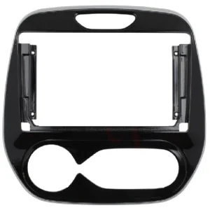Marco para pantalla de 9" Renault Captur 2017 2020, modelos con clima automático.