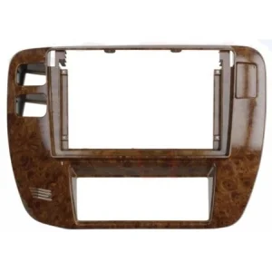 Marco para pantalla de 9" Nissan Patrol 1997 2005, color madera
