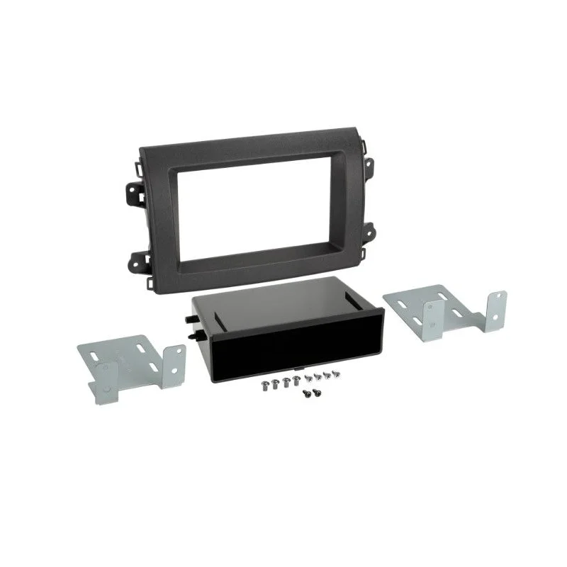 Marco radio Fiat Ducato, año 2021, pantallas chinas 7" en Marco radio, 1Din, 2Din. de 12020948H Marco adaptador radio Fiat Du