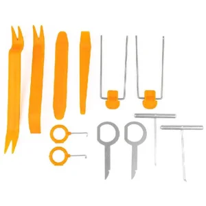 Kit herramientas de extracción para tapicería y molduras de vehiculos