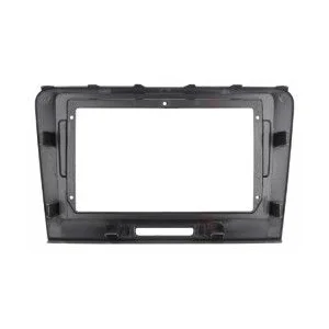 Marco para pantalla de 9" Skoda Superb 2008 2015, con hueco para indicador Airbag.