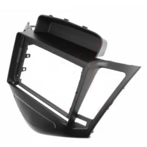Marco Chevrolet Cruce 2009 2012 color negro para radio Android con pantalla de 9".