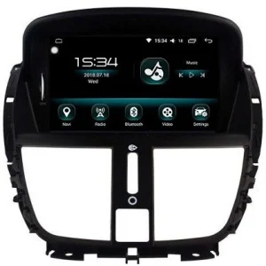 Radio navegador Peugeot 207/207CC, 2007 2014, Android 14