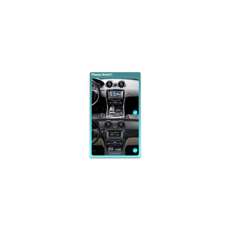 Radio navegador Jaguar JX, JXL, año 2012 2020, con sistema Bosch o Harman kardon.
