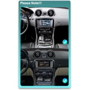 Radio navegador Jaguar JX, JXL, año 2012 2020, con sistema Bosch o Harman kardon.