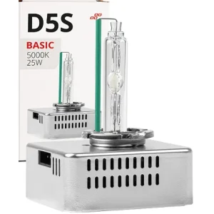 Bombilla Xenon D5S, 5000K Basic
