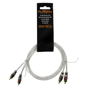 Cable RCA de 1m. Musway MW1RCA,