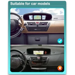 Radio navegador Citroen C4 Picasso 2006 2013, modelo compatible.