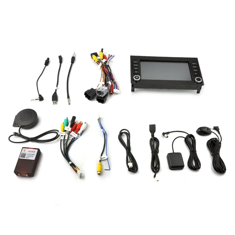Radio navegador para Saab 9 3 año 2005 2008, CarPlay Wireless, contenido de la caja.
