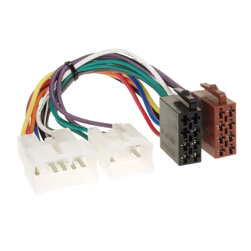 Conector ISO Radio Toyota Avensis, Auris, Corolla, Yaris, Rav 4, Daihatsu, Lexus.