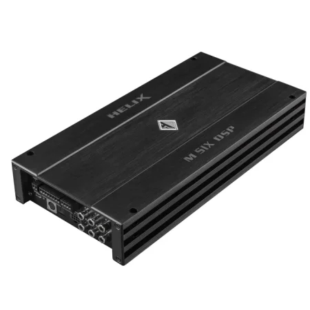Helix M SIX DSP amplifficador de 6 canales con DSP de 8 canales.