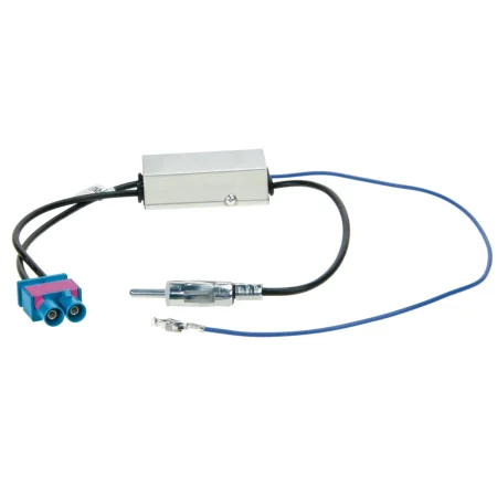 Adaptador antena doble fakra audi seat vw skoda mercedes