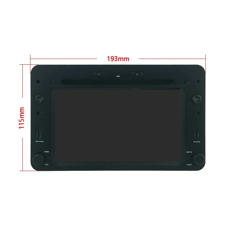 Radio navegador Alfa Romeo 159 Brera Brera Spider pantalla 6.2" estilo origen.