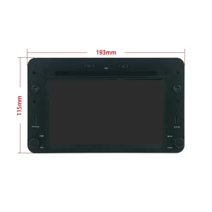 Radio navegador Alfa Romeo 159 Brera Brera Spider pantalla 6.2" estilo origen.