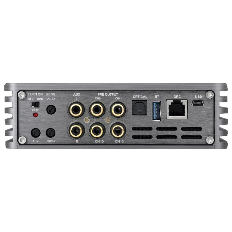 Musway M8 amplificador de 8 canales DSP 12 canales 