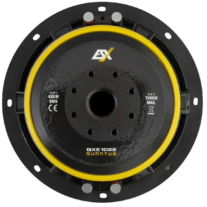 Subwoofer ESX Audio QXE10D2, 10", 600W RMS.