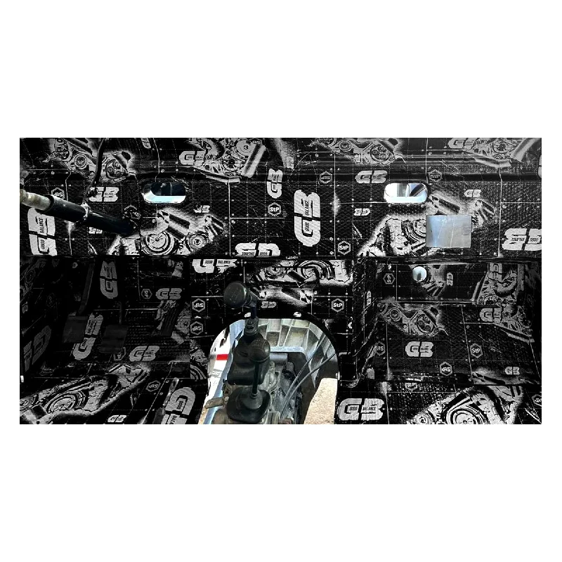 STP GB 3.0 Negro lámina insonorizante para suelos puertas etc.