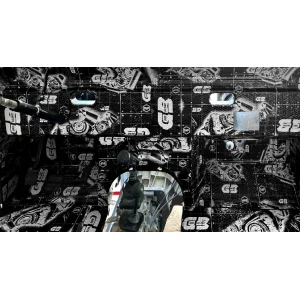 STP GB 3.0 Negro lámina insonorizante para suelos puertas etc.