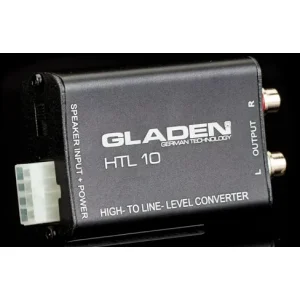 Gladen HTL10 conversor alto bajo de 2 canales.