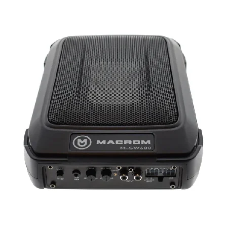 Macrom M SW680 Subwoofer Amplificado 6x8" en Caja Sellada 120W RMS