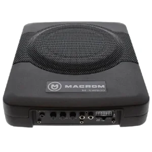 Macrom M SW800 Subwoofer Amplificado 8" en Caja Sellada 200W RMS