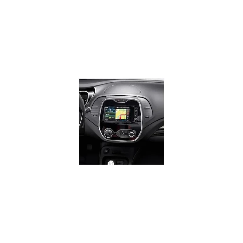 Salpicadero compatible con la instalación del marco para pantalla de 9" Renault Captur 2013-2017