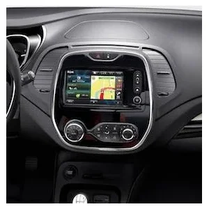 Salpicadero compatible con la instalación del marco para pantalla de 9" Renault Captur 2013-2017