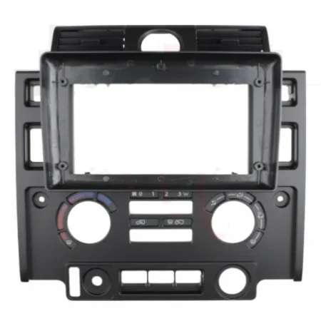 Marco frontal 9" Land Rover Defender 2007 para radio con pantalla de 9".