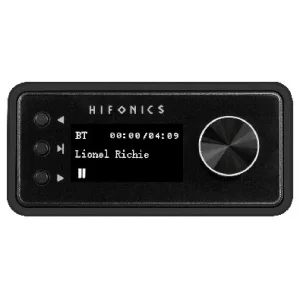 Vista frontal del controlador Remoto con Pantalla OLED Hifonics HF DMC