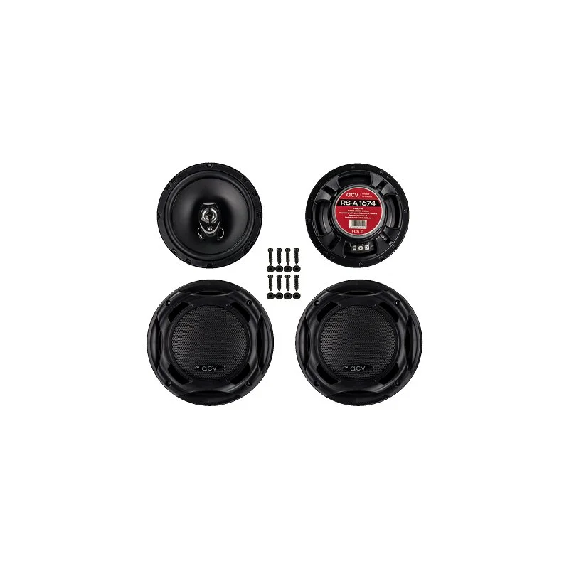 Pareja de Altavoces Coaxiales de 16" mm (6.5") ACV RS A 1674