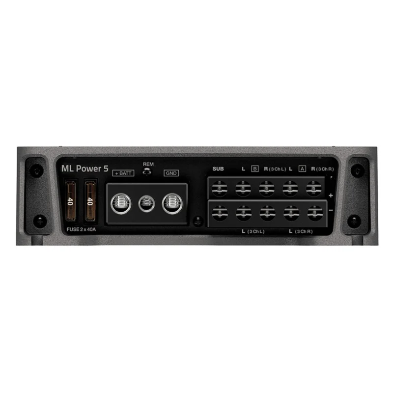 OUTPUTS Hertz ML Power 5 950W Amplificador Clase D de 5 CanaleS