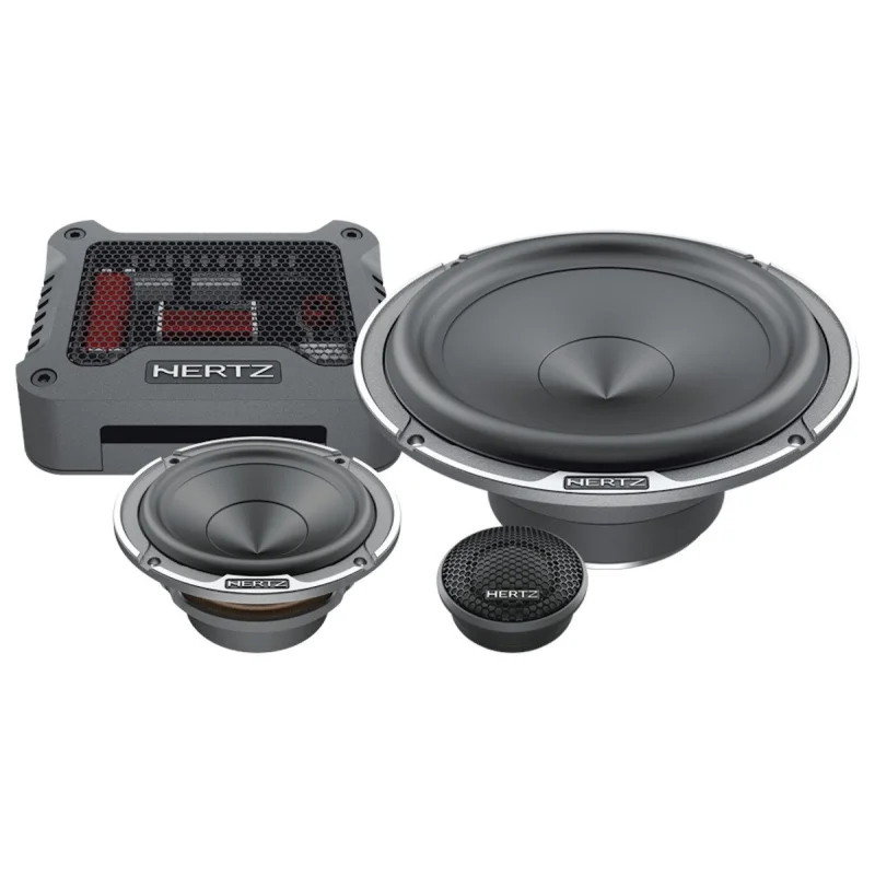 hertz mpk 163 3 series mille pro 150w rms kit 3 vías separadas 6 5