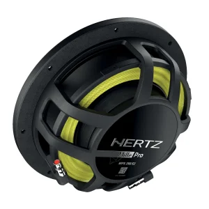 subwoofer plano 10" hertz mps 250 s2 serie mille pro 500W a 2 ohmios parte trasera