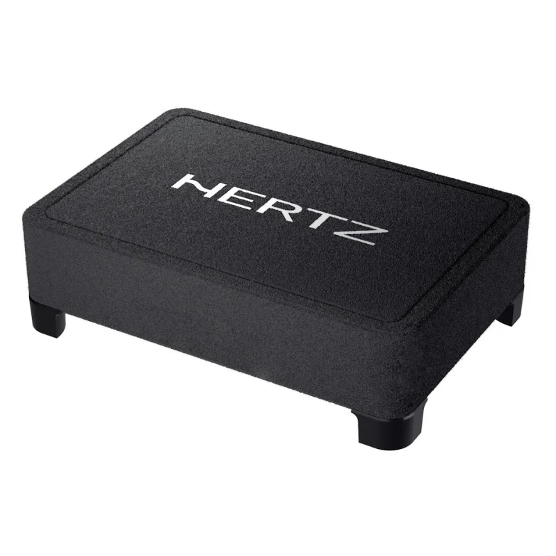 hertz mpbx 250 S2 2 ohmios cajón sellado ultra slim con subwoofer de 10"