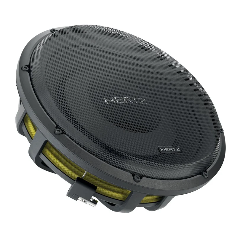 hertz mps 300 s4 serie mille pro 500w rms subwoofer plano 12" 