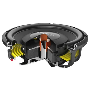 hertz mps 300 s2 2 ohmios subwoofer slim de 300 mm 12" construccion