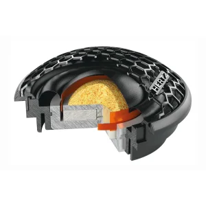 Sistema de 2 Vías separadas 16,5 cm 6.5" hertz ck 165 cento twetter construccion
