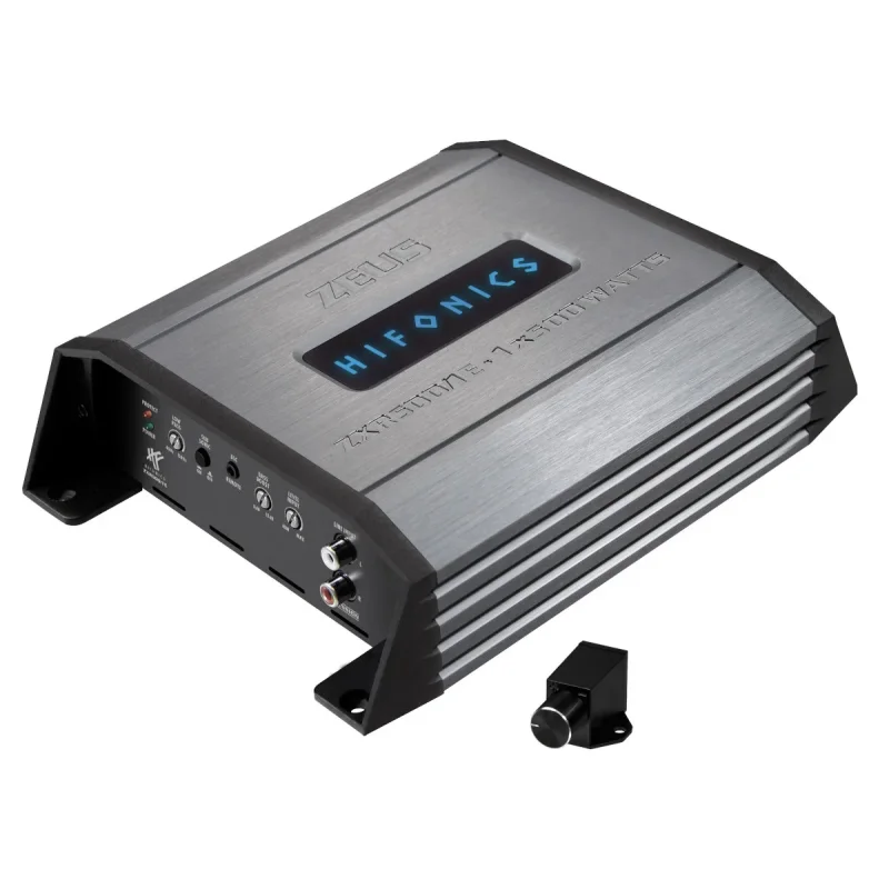 amplificador mono canal hifonics zrx500/1e zeus e class clase d 500w rms