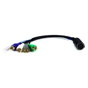 cable adaptador a rca connects2 ct20vl05 para amplificador original volvo