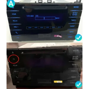 ejemplos instalacion compatibilidad salpicadero original tipo a sin pantalla