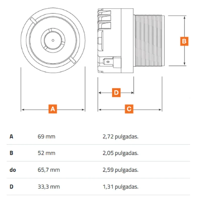 hertz st 35a neo spl show tweeter de compresión de alta eficiencia dimensiones